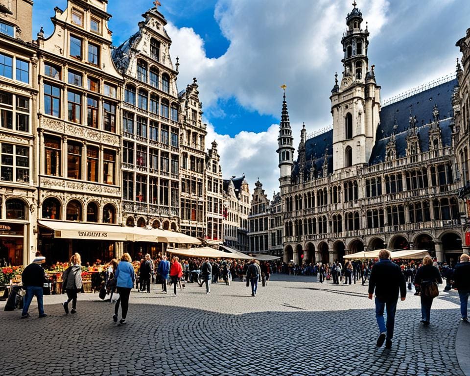 Historische straten en pleinen Brussel