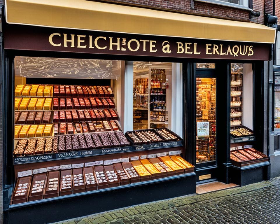 Authentieke chocolade winkels in België