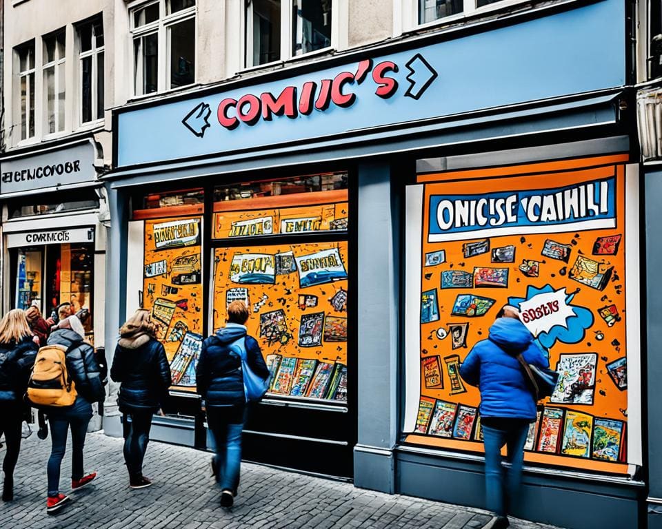 Brussel stripboekhandel