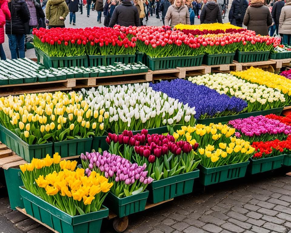 Brusselse bloemenmarkt
