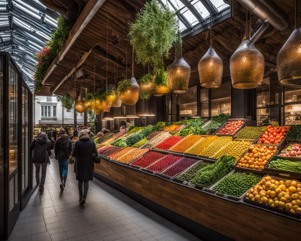 Groene markten in Brussel