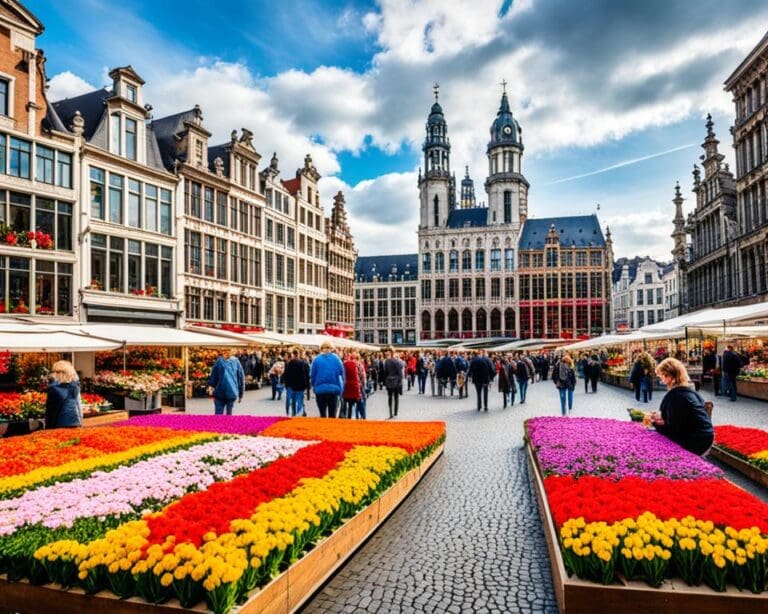 Op zoek naar de mooiste bloemenmarkten in Brussel?