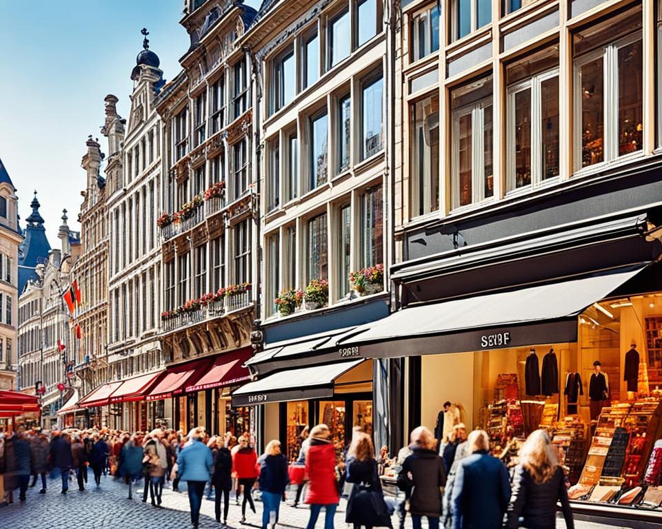 Trendy winkels Brussel