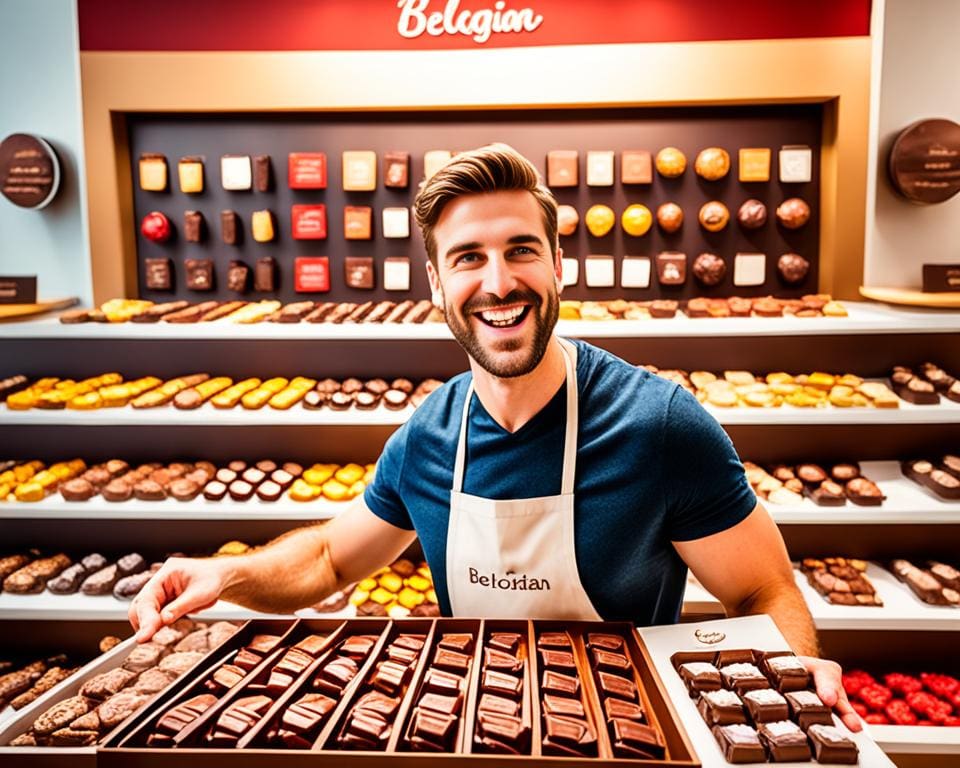Waar koop je authentieke Belgische chocolade?