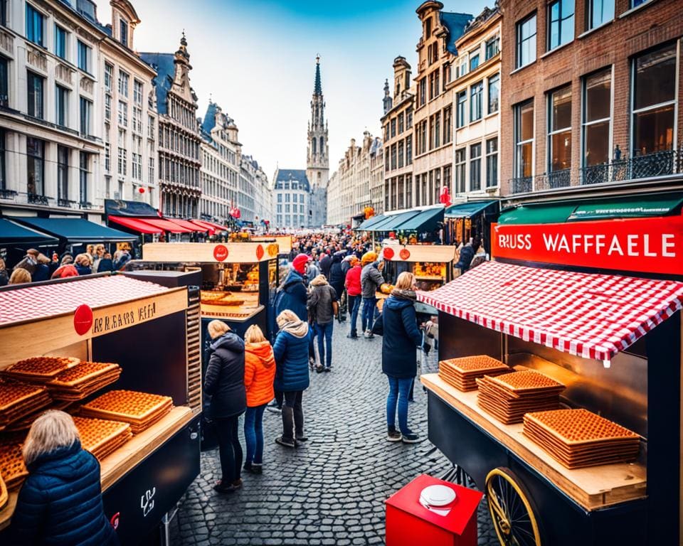 Waar vind je de beste wafels in Brussel?
