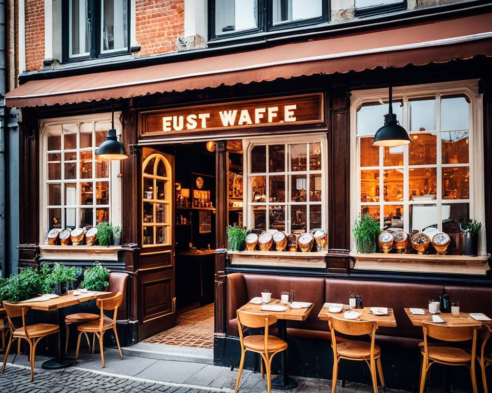 Wafelrestaurant in Brussel