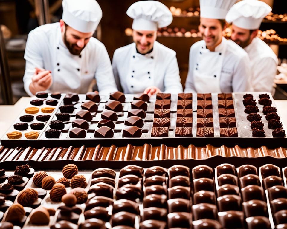 Wat zijn de top 5 chocolatiers in Brussel?