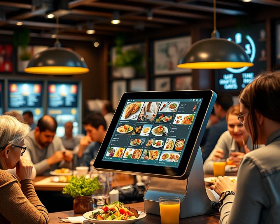 touchscreen kassasysteem horeca