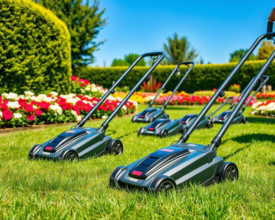 Elektrische grasmaaiers voor een goed onderhouden tuin