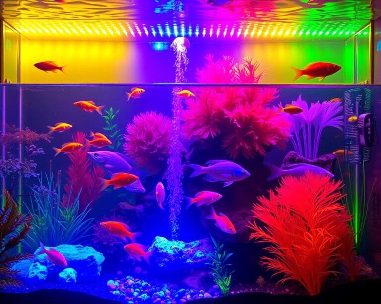 Elektrische ledverlichting voor aquariums